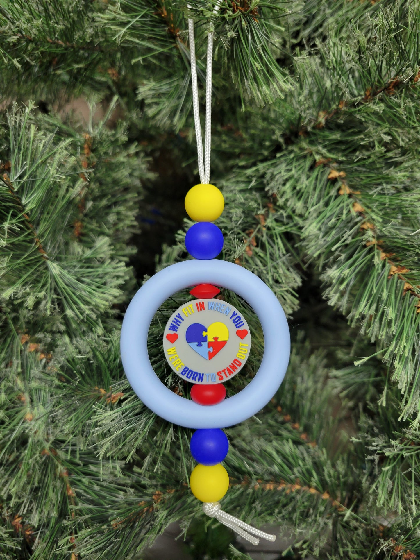 Autism Christmas Tree Ornament