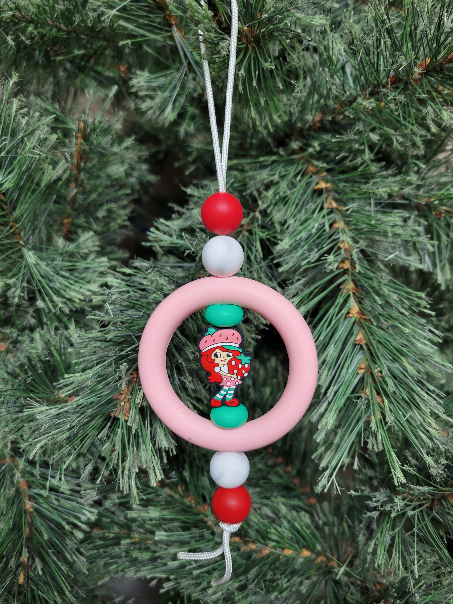 Strawberry Girl Christmas Tree Ornament