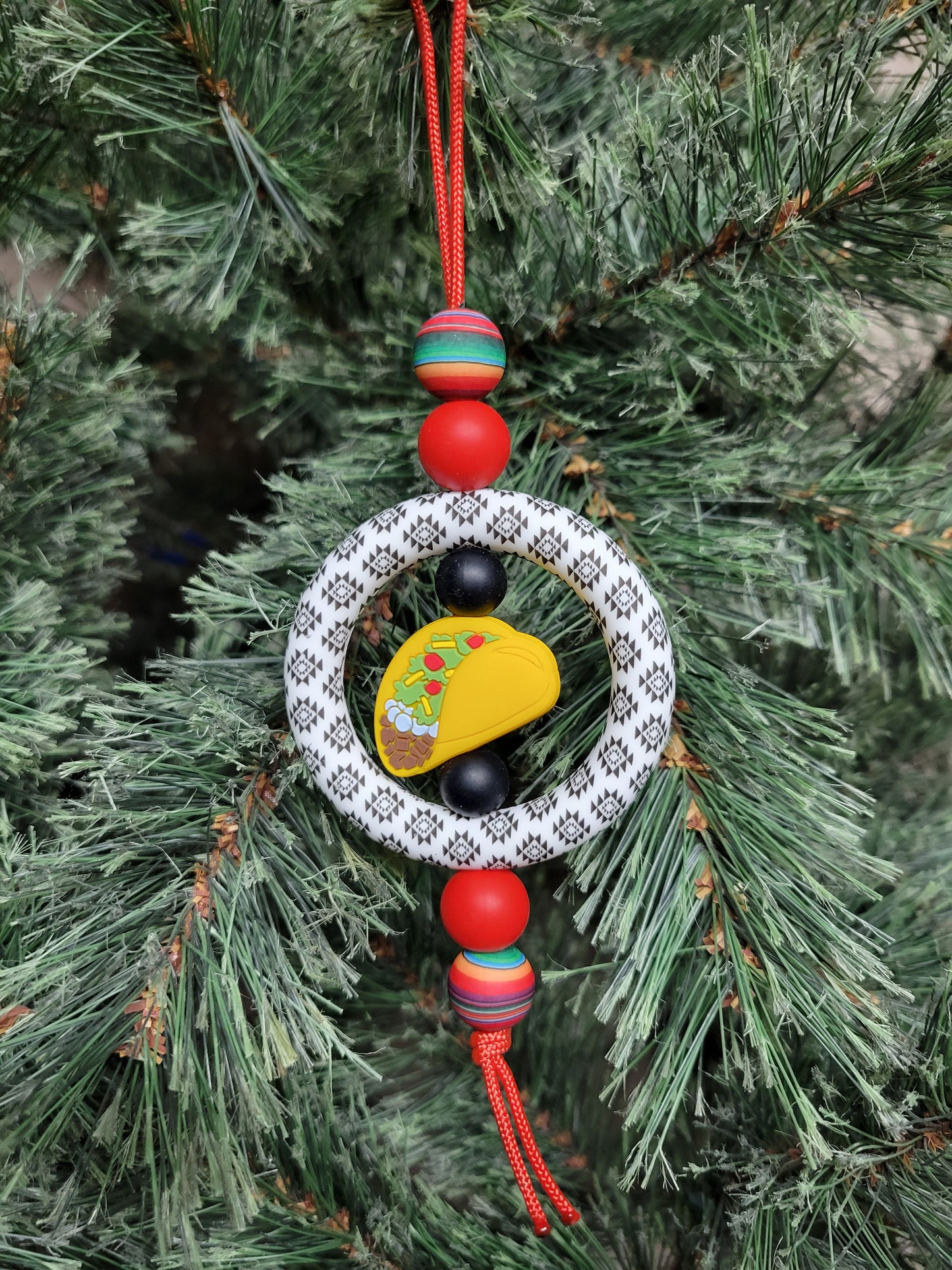 Taco Christmas Tree Ornament