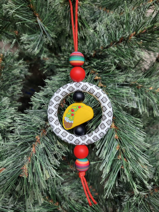 Taco Christmas Tree Ornament