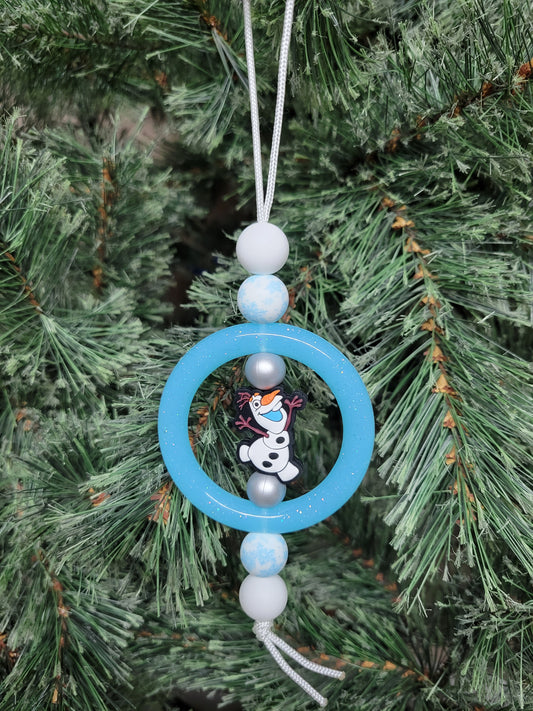 Silly Snowman Christmas Tree Ornament