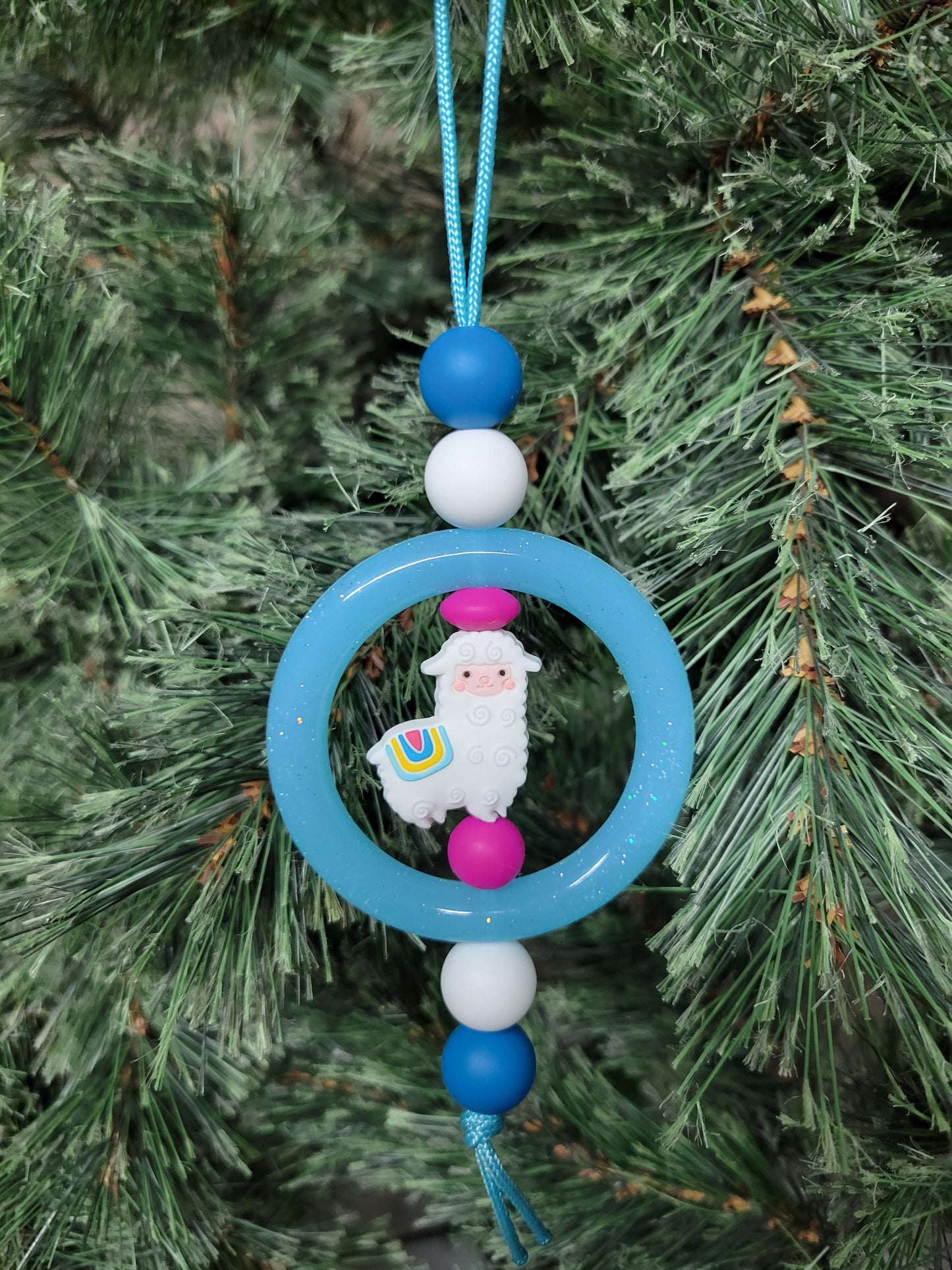 Llama Christmas Tree Ornament