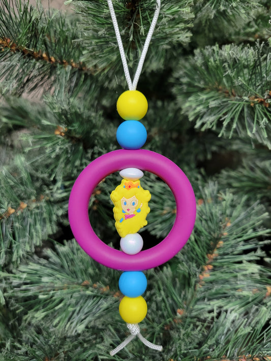 Princess Peach Christmas Tree Ornament