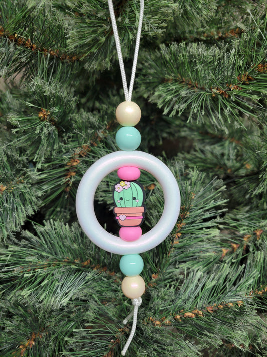 Cute Cactus Christmas Tree Ornament