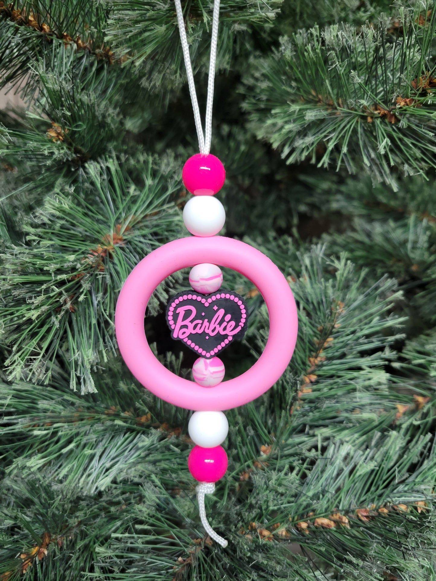 Heart Barbie Christmas Tree Ornament