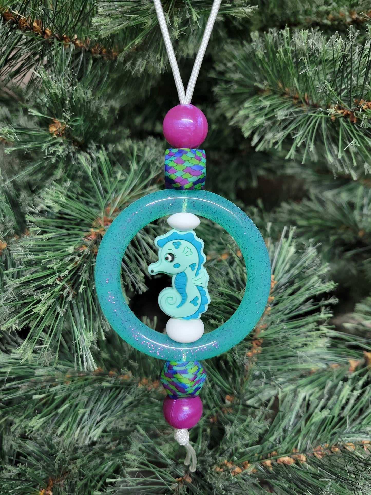 Seahorse Christmas Tree Ornament