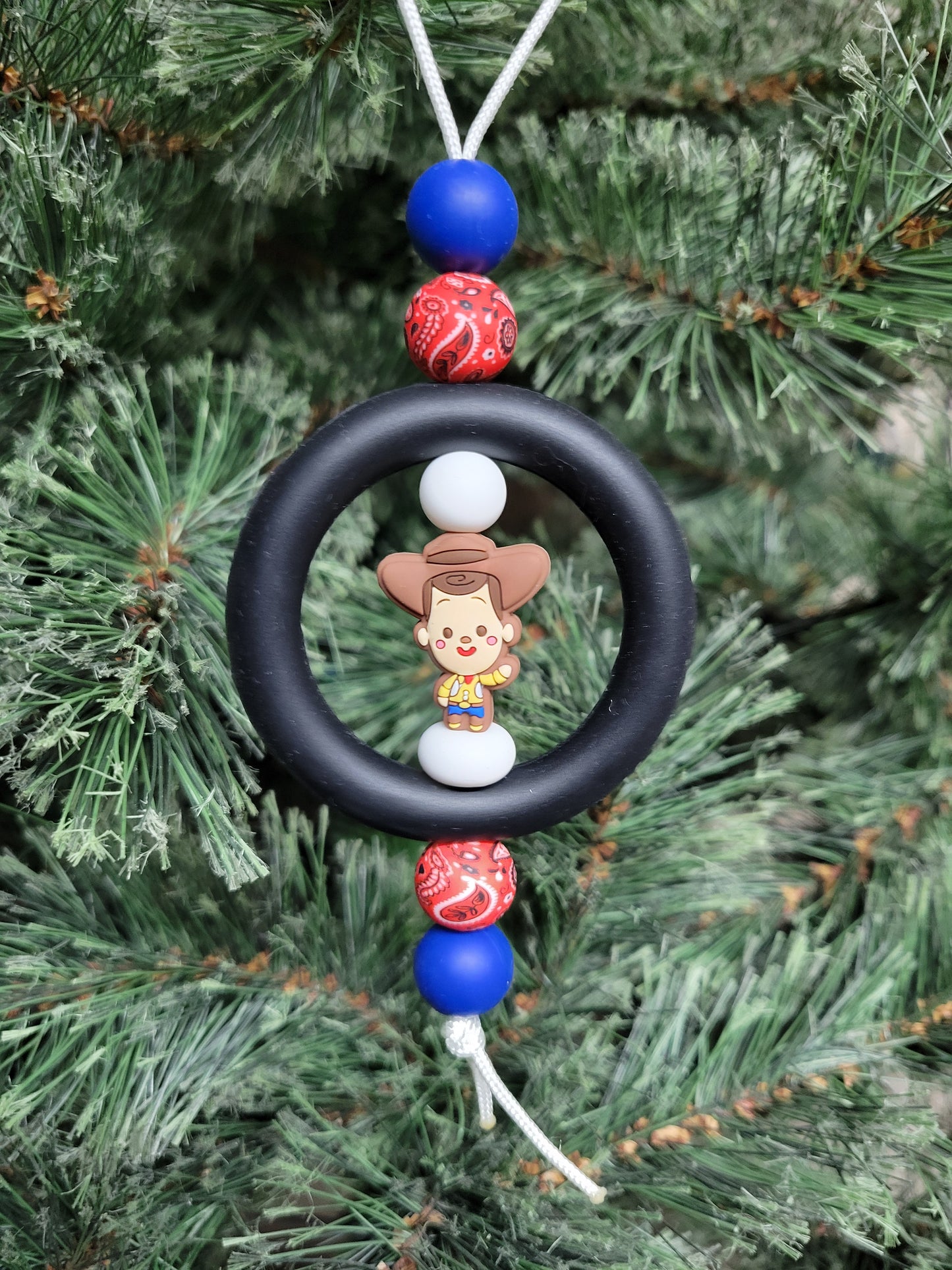 Cowboy Toy Christmas Tree Ornament