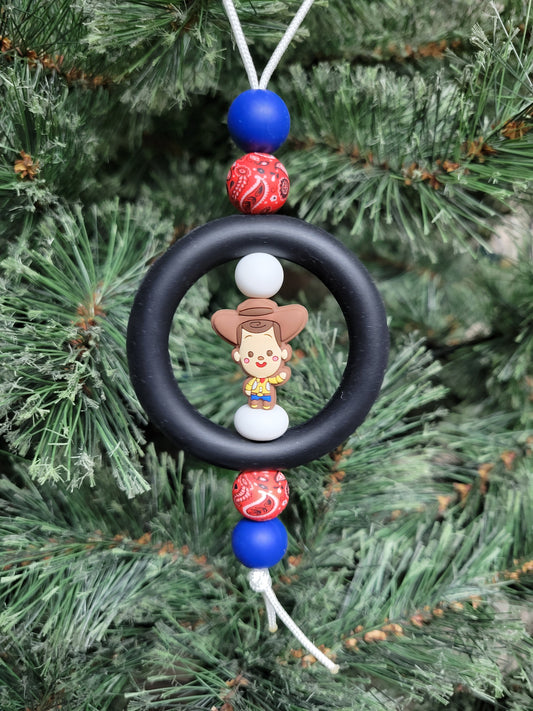 Cowboy Toy Christmas Tree Ornament
