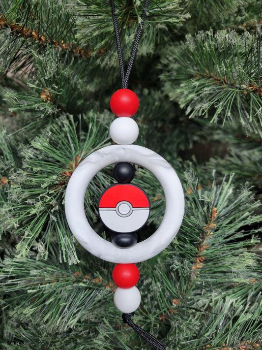 Poke Ball Christmas Tree Ornament