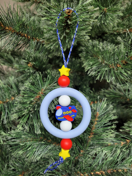Airplane Christmas Tree Ornament