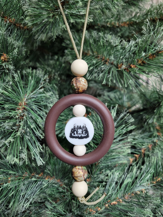 Hunting Christmas Tree Ornament