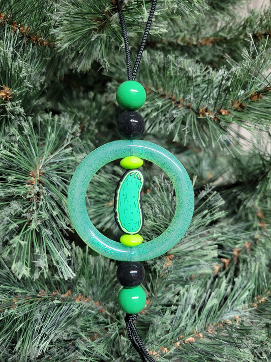 Pickle Christmas Tree Ornament