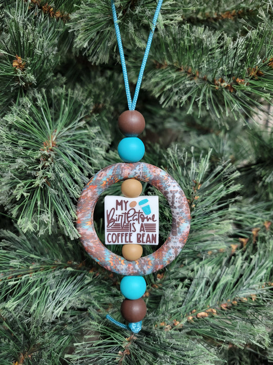 Coffee Bean Christmas Tree Ornament