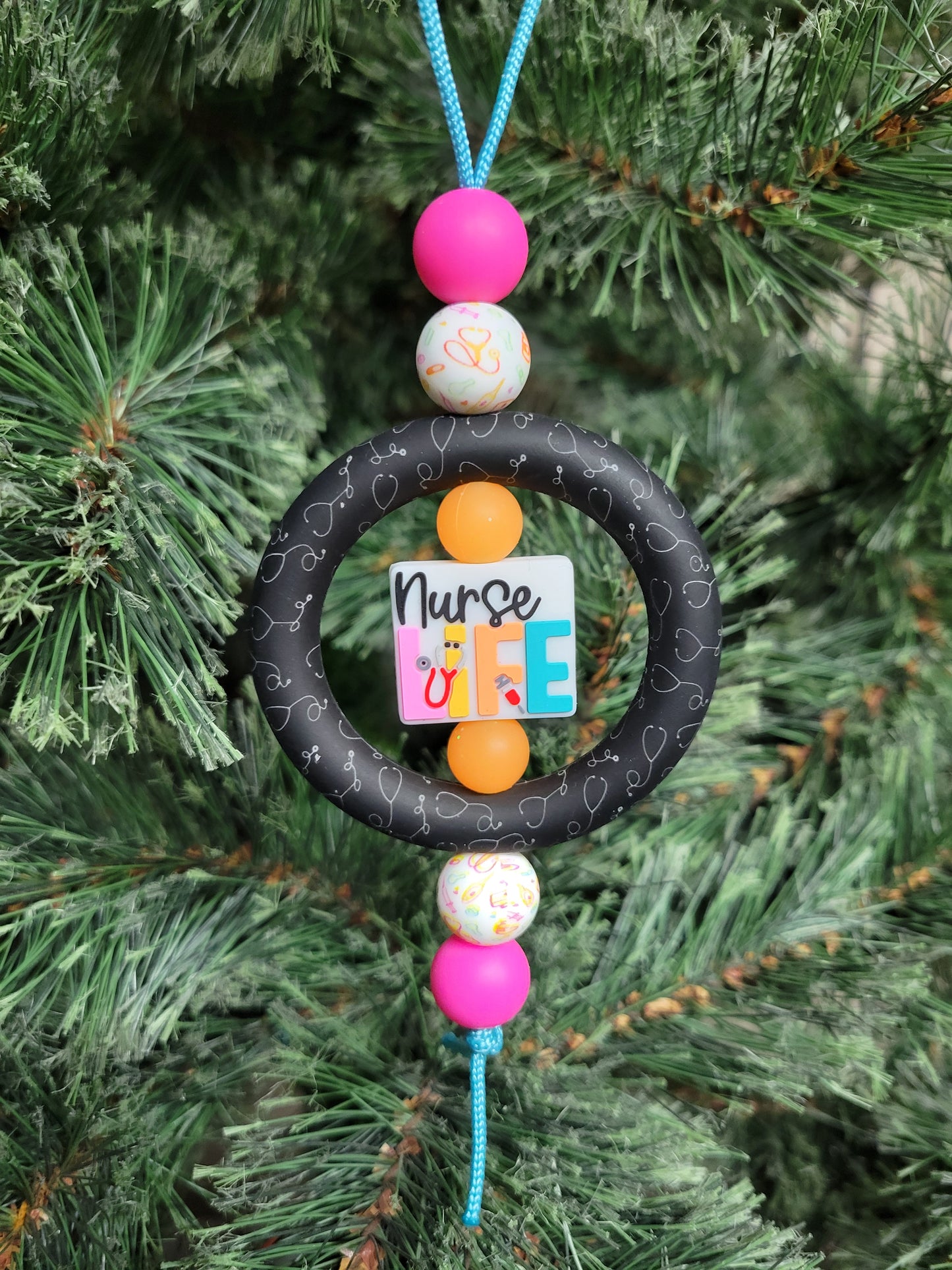 Nurse Life Christmas Tree Ornament