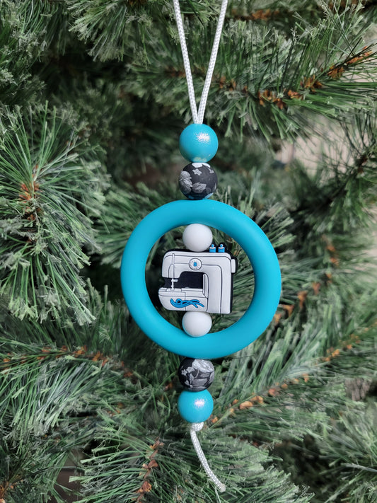 Sewing Machine Christmas Tree Ornament