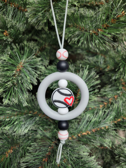 Baseball Christmas Tree Ornament