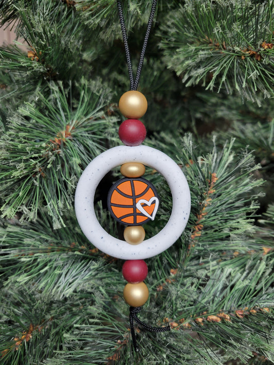 Springfield Tigers Basketball Christmas Tree Ornament