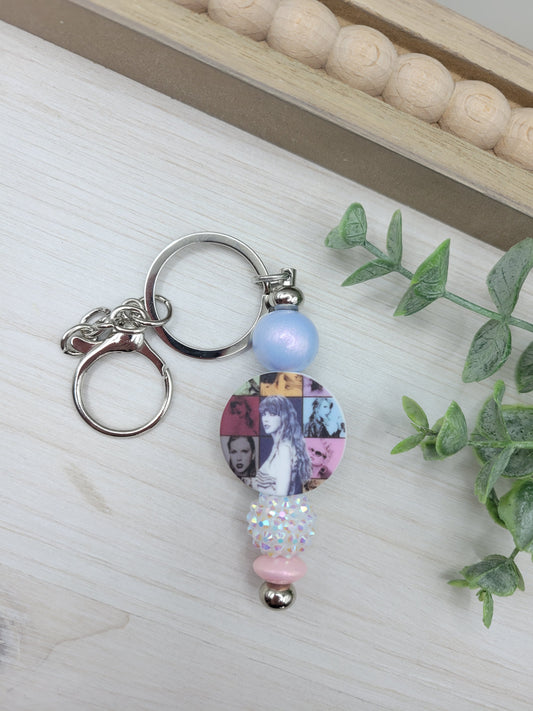 Pastel T.S. Barbell Keychain