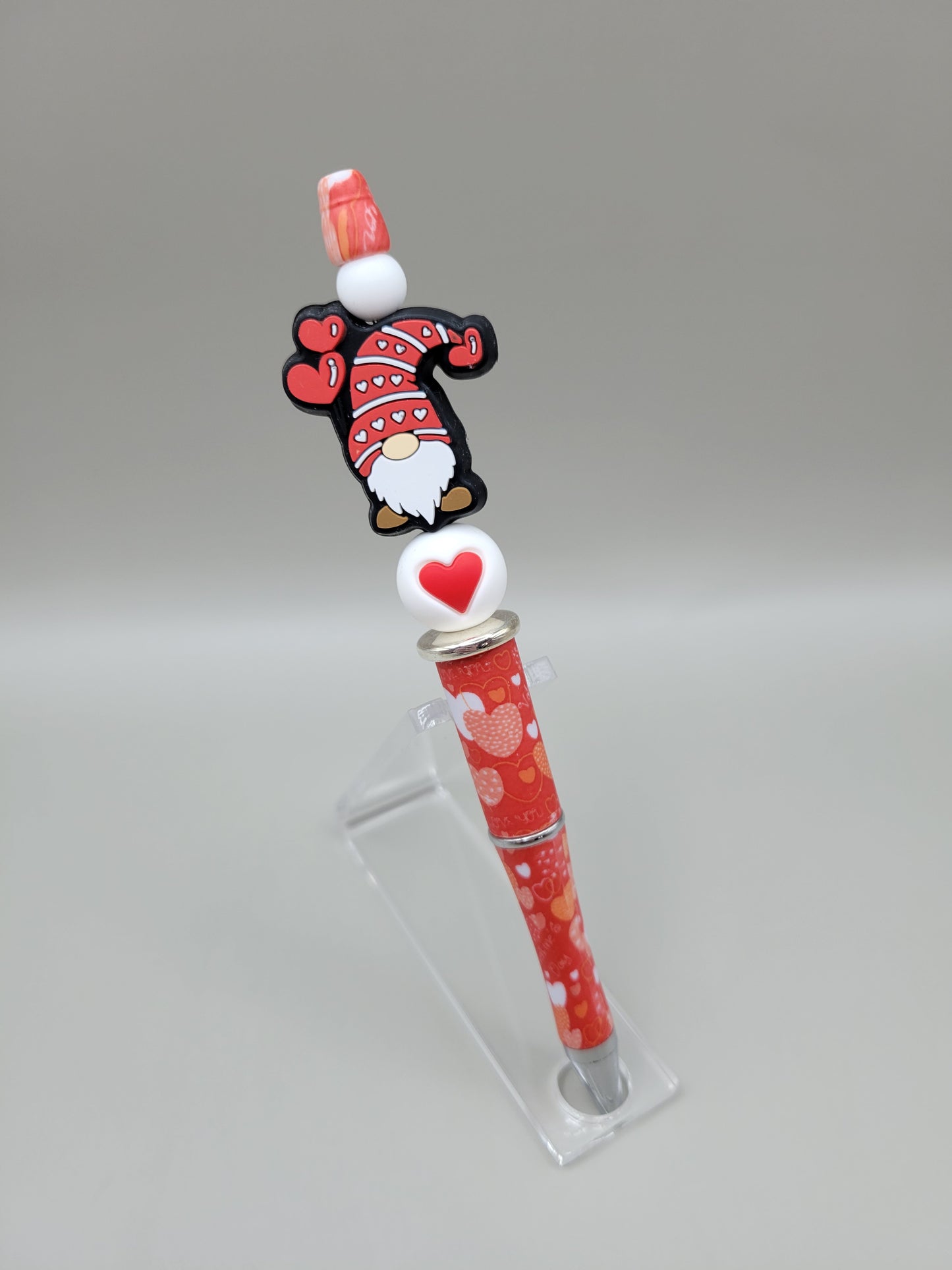 Red Gnome Valentine Pen