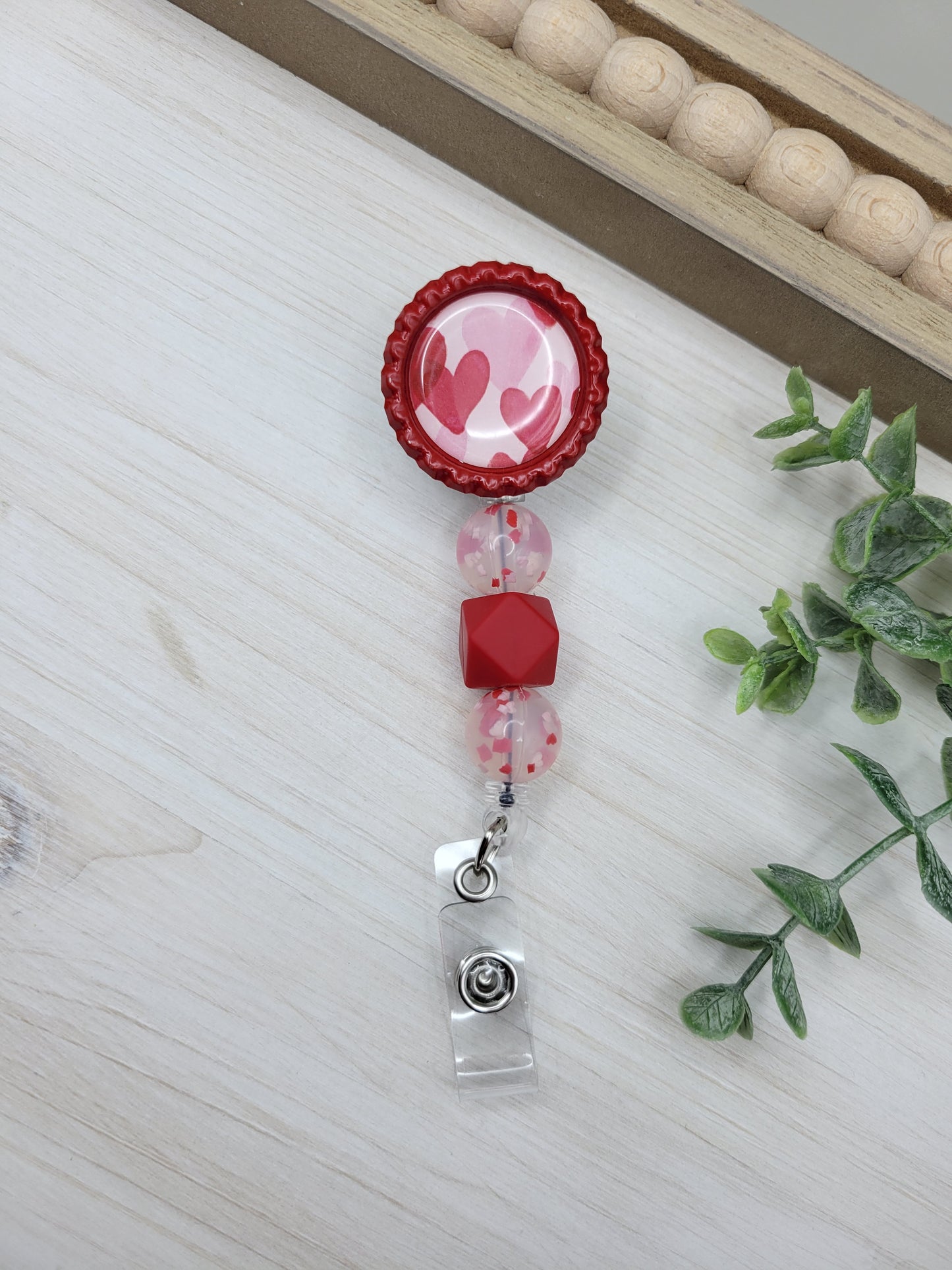 Red Hearts Badge Reel