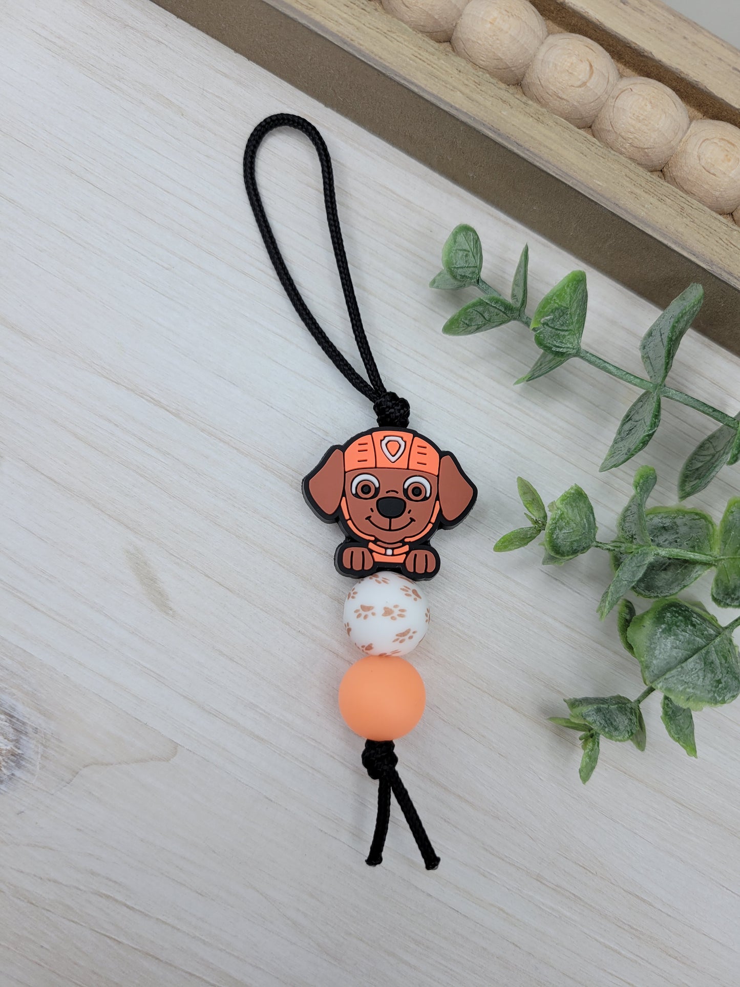 Water Rescue Pup Zipper Pull