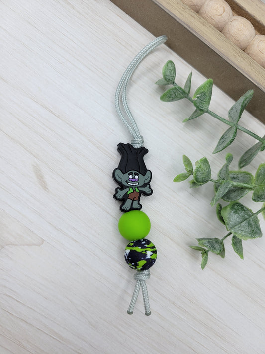 Boy Troll Zipper Pull