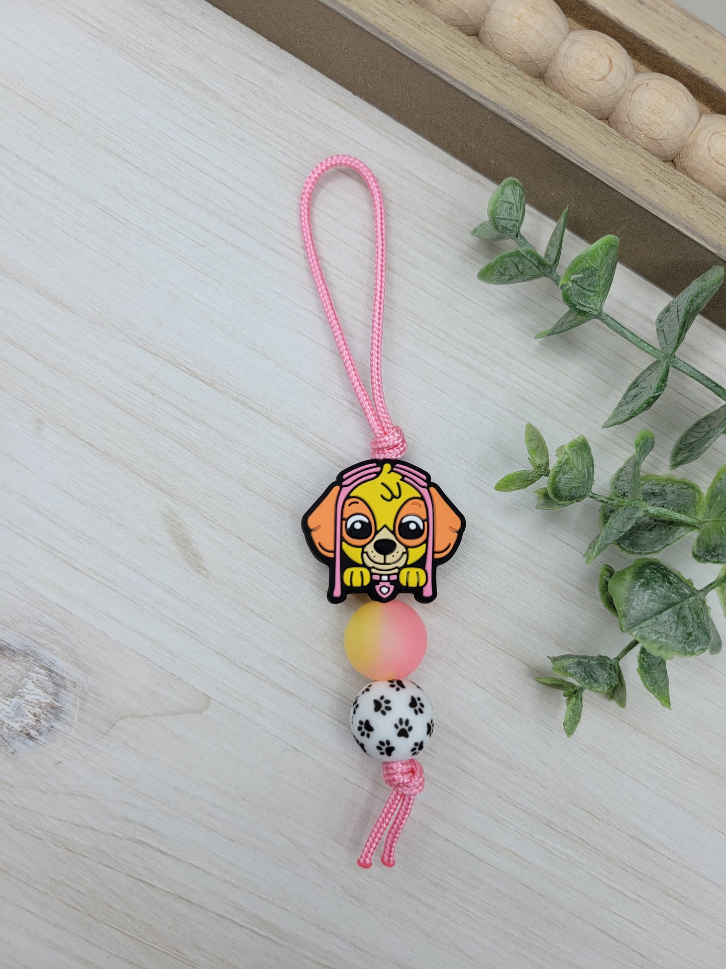 Air Rescue Pup Zipper Pull