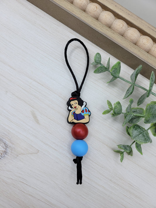 Snow White Princess Zipper Pull