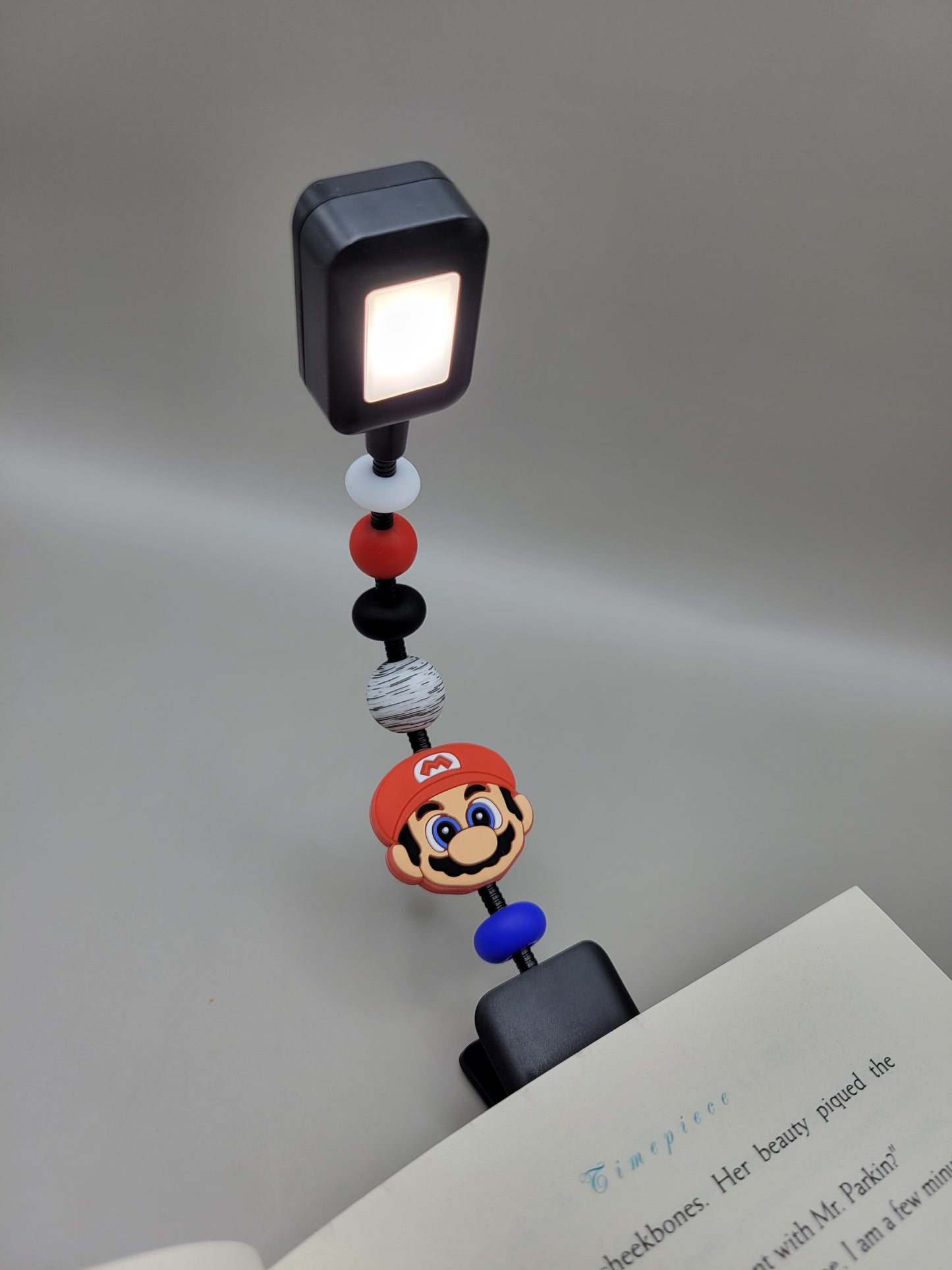 Red Plumber Reading Light