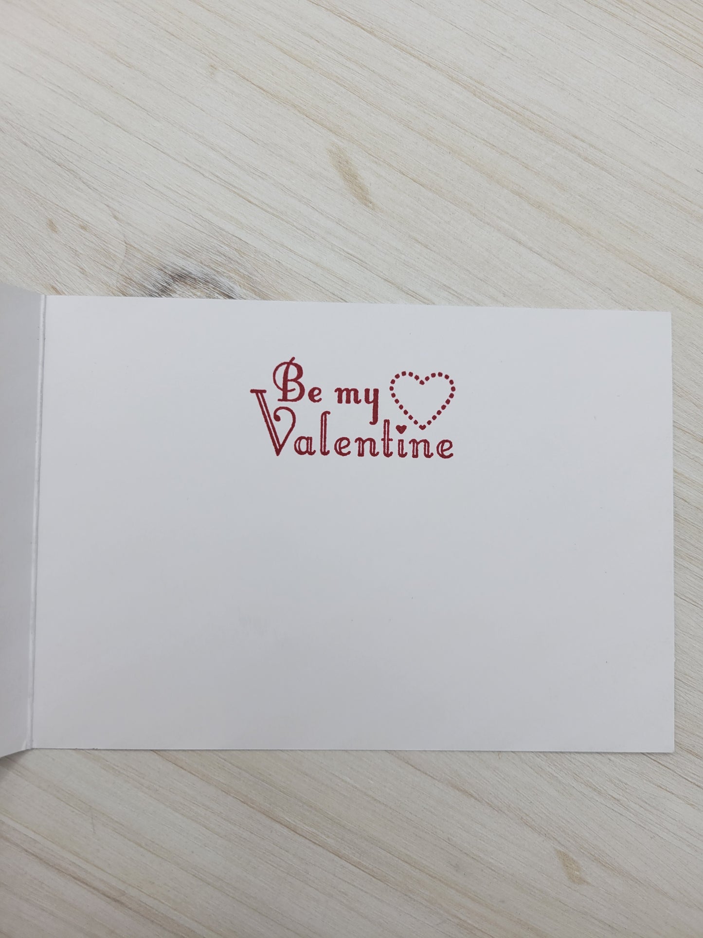 Wild About You Mini Valentine Greeting Card