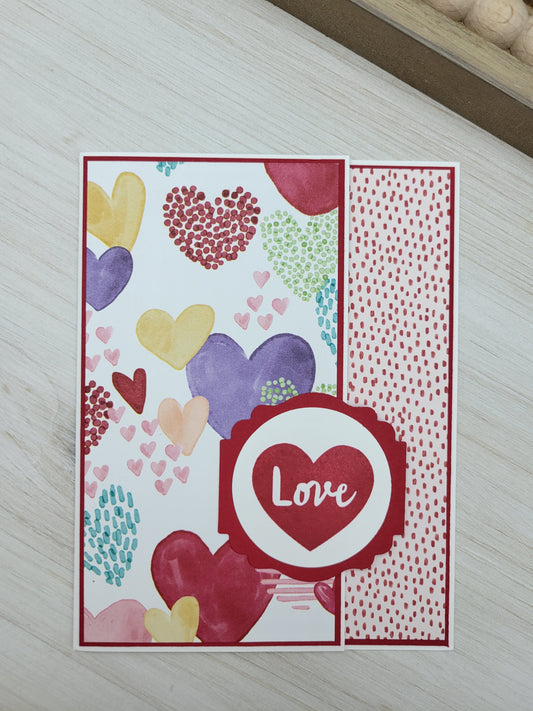 Love Valentine Greeting Card