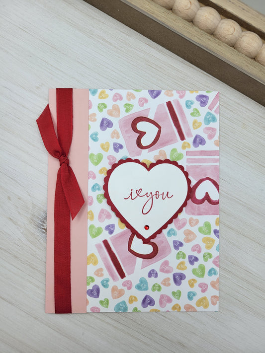 I Love You Valentine Greeting Card