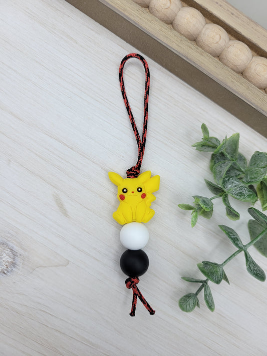 Yellow Animal Zipper Pull