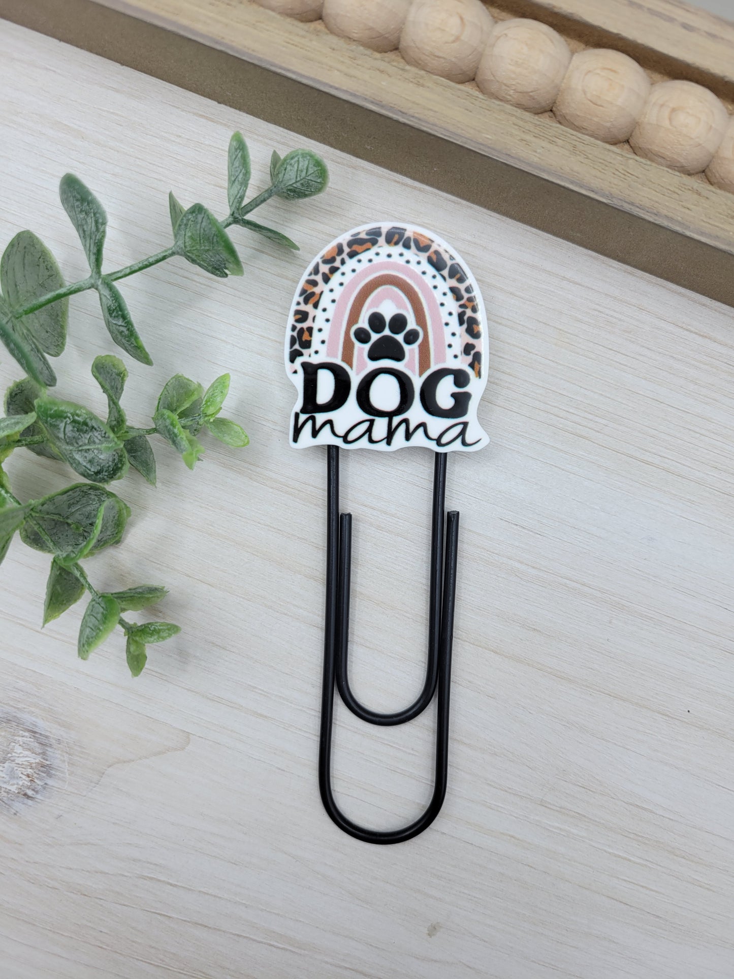 Dog Mama Jumbo Paperclip