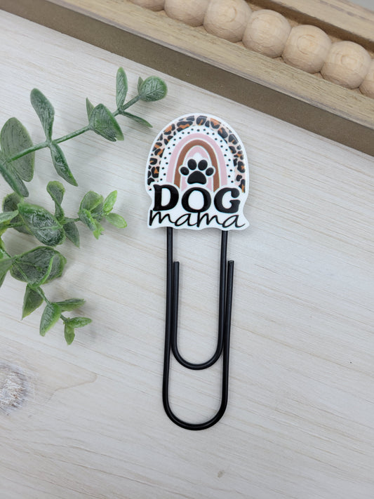 Dog Mama Jumbo Paperclip