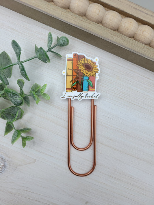 I Am Fully Booked Jumbo Paperclip