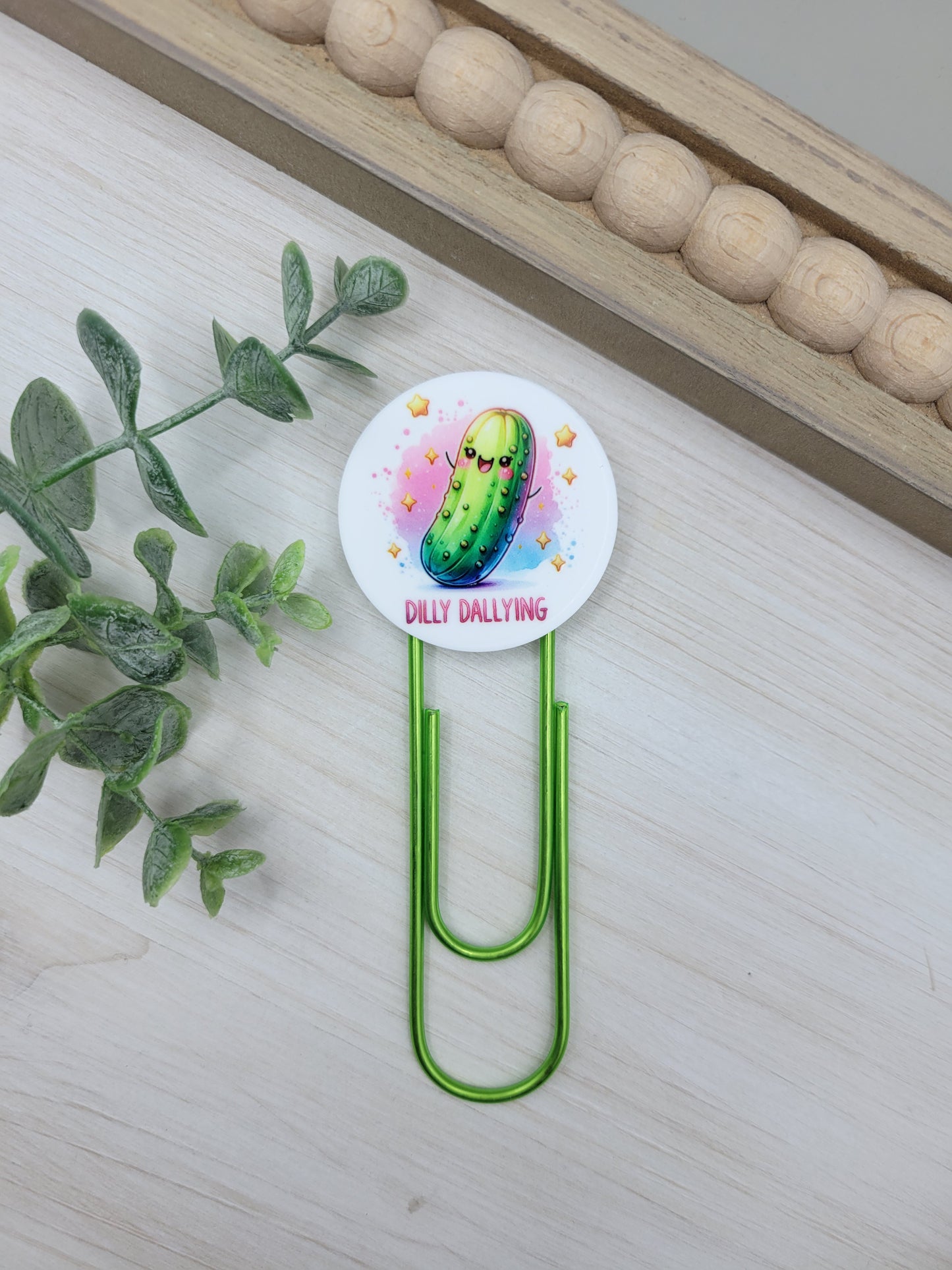 Dilly Dallying Jumbo Paperclip