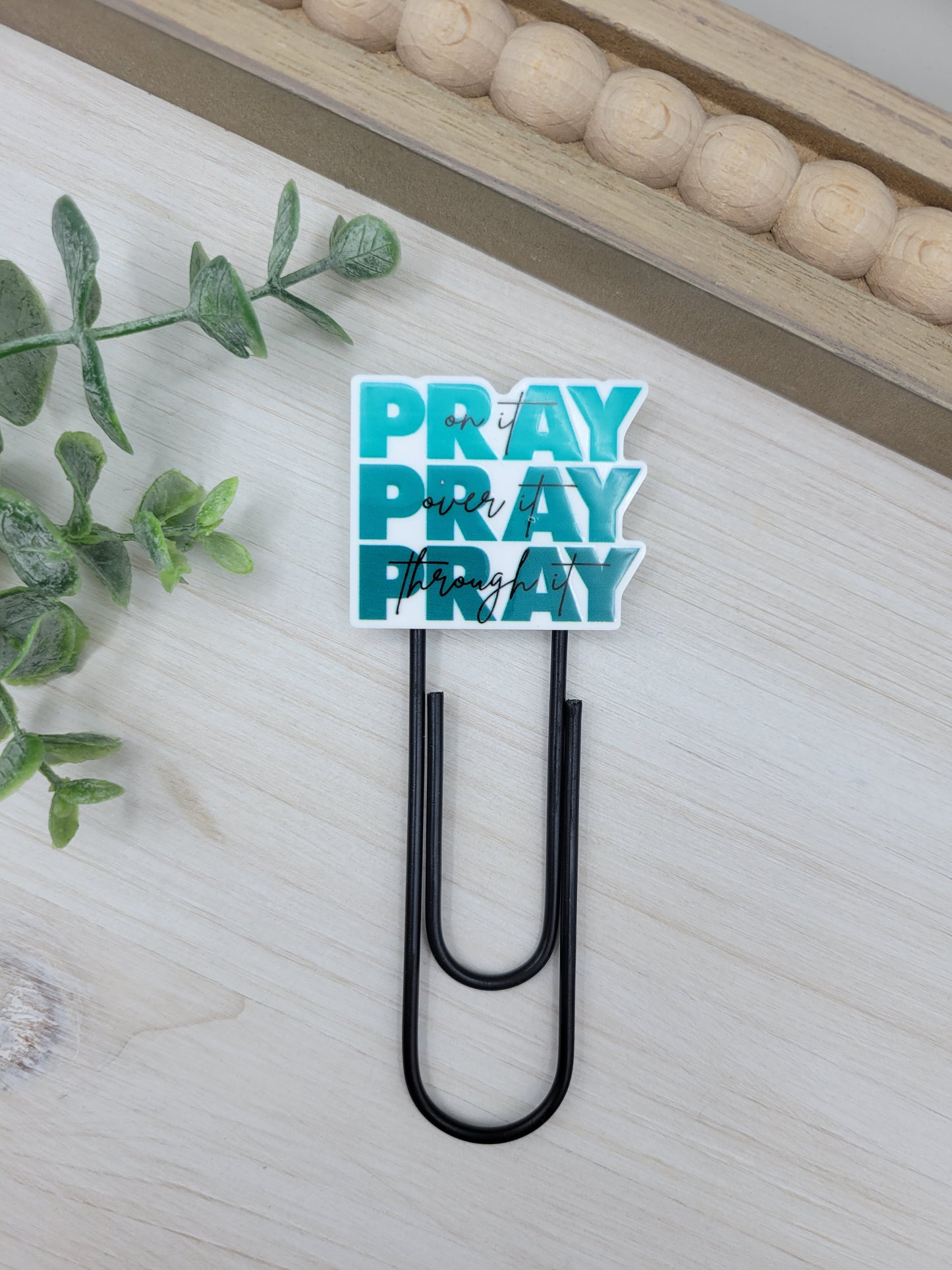 PRAY Jumbo Paperclip