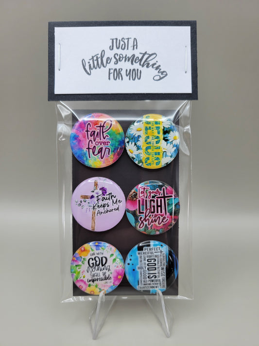 Faith Over Fear Magnets