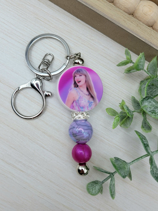 T.S. Barbell Keychain