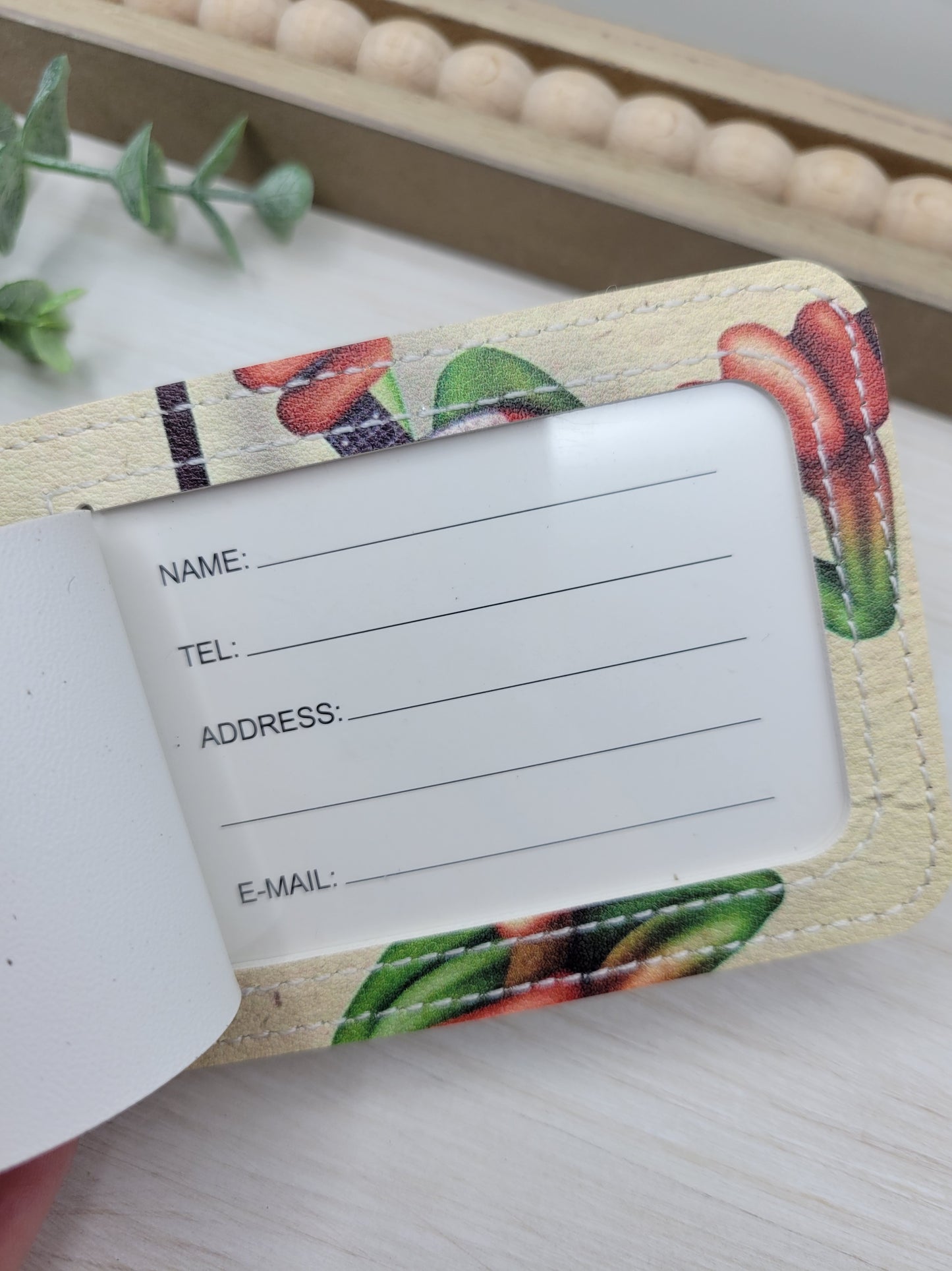 American Frog Luggage Tag