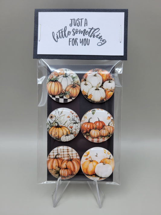 Country Pumpkin Magnets