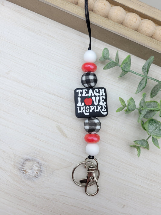 Teach Love Inspire Lanyard