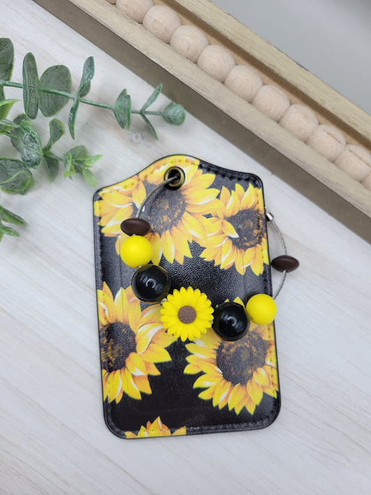 Sunflower Luggage Tag