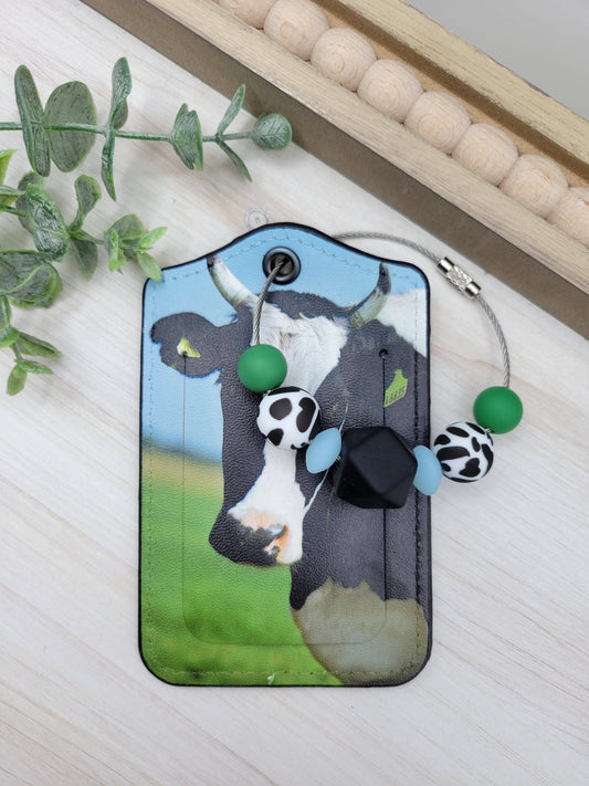 Dairy Cow Luggage Tag