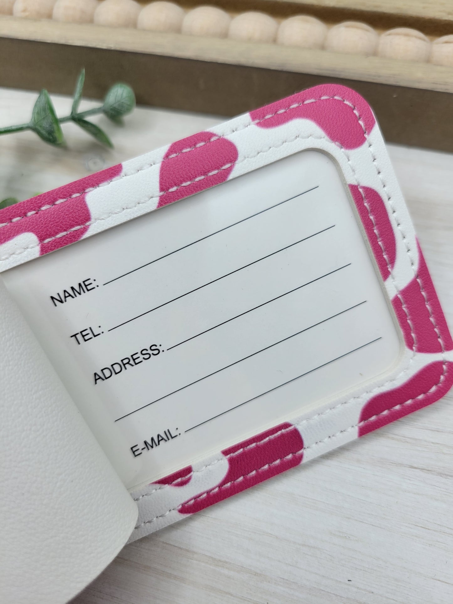 Just a Little Moody Luggage Tag
