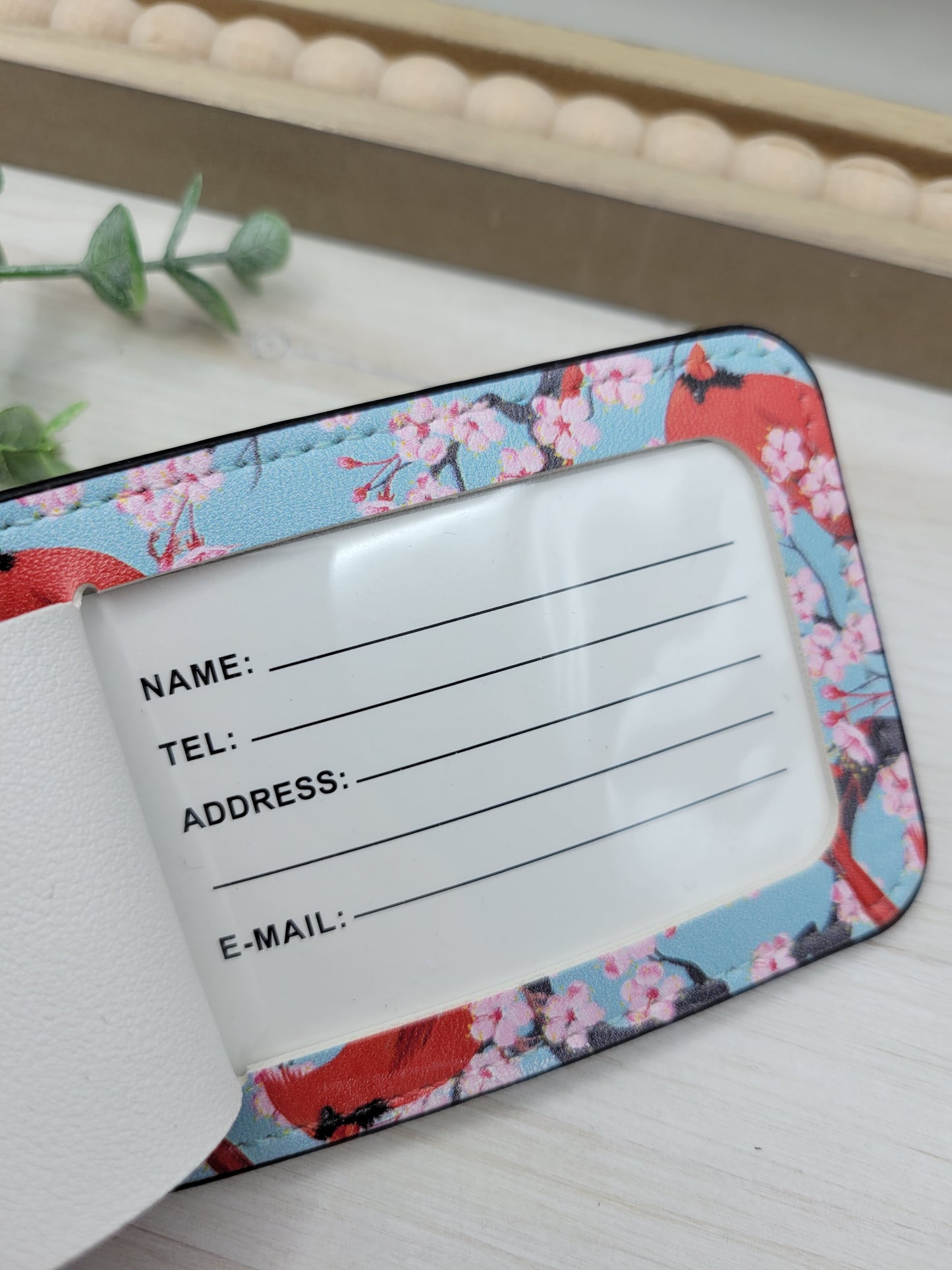 Cardinal Luggage Tag