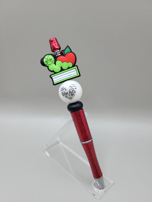Teacher Bookworm Pen