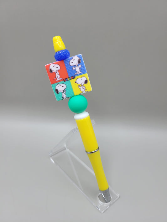 Snoopy Squares Pen