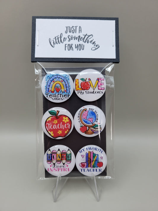 Classic Color Teacher Magnets